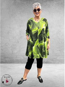 DYB Tuniek Groen Bladprint